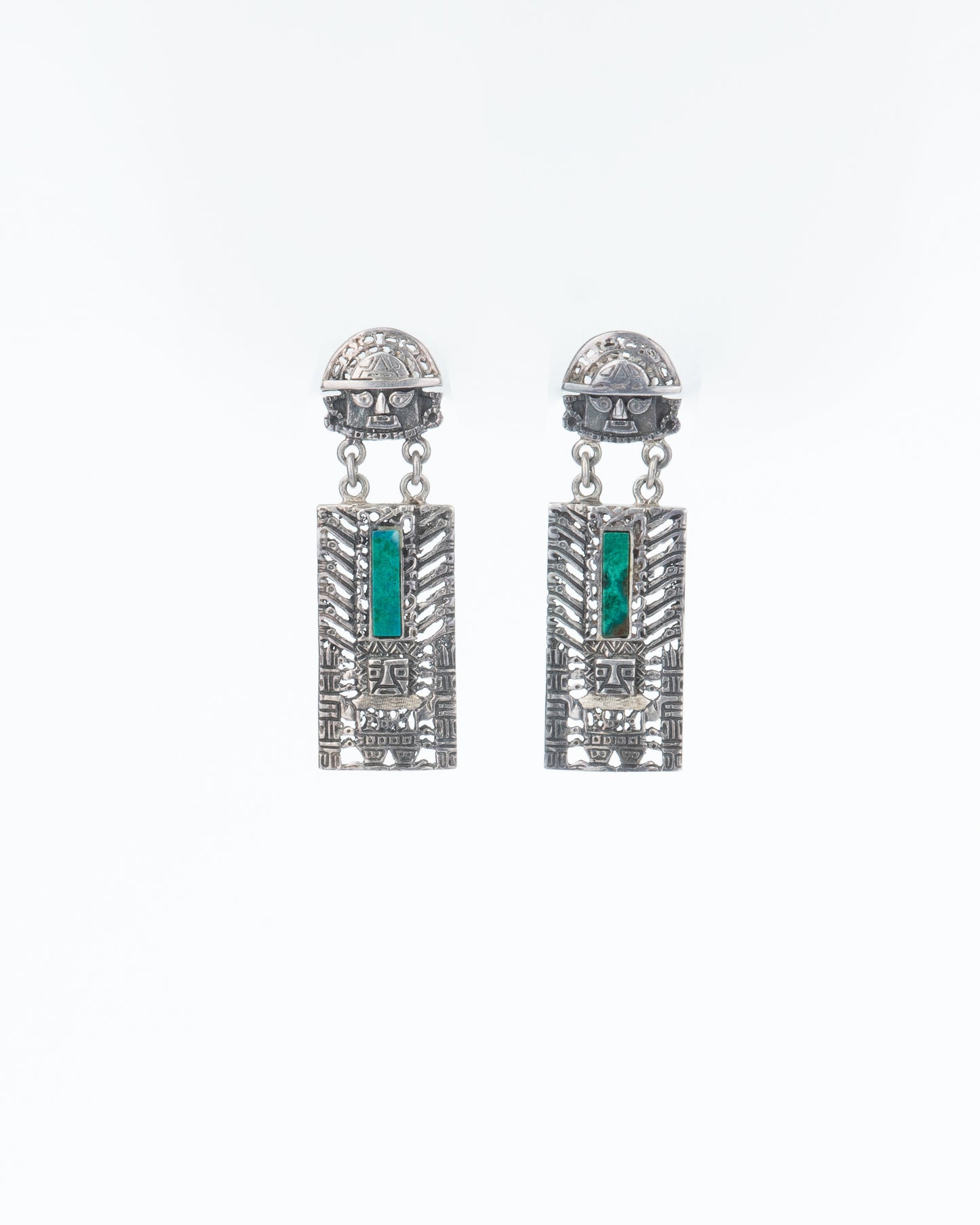 Malachite Earrings