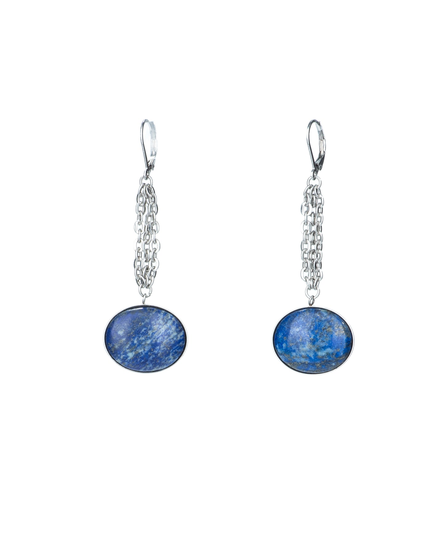 Lapis Lazuli Drop Earrings