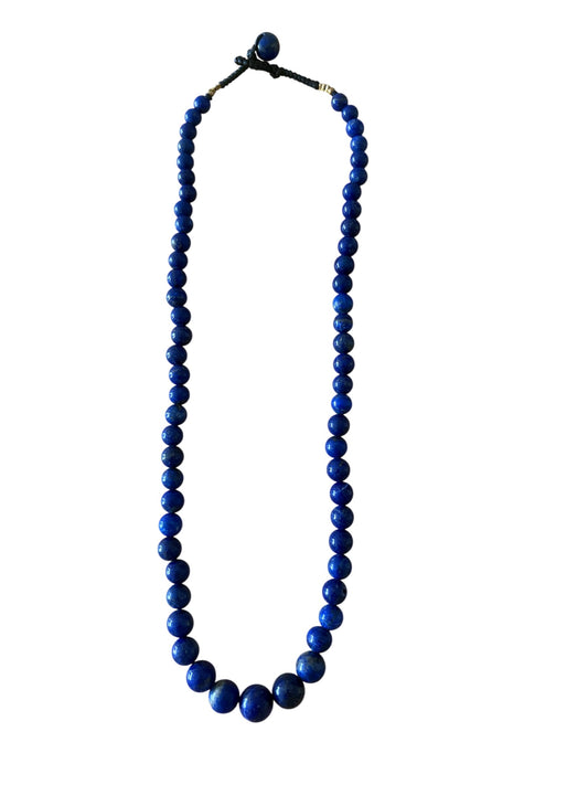 Lapis Lazuli Beaded Necklace