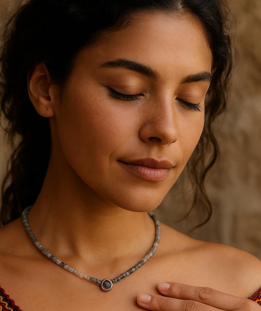 Sapphire Whisper Necklace
