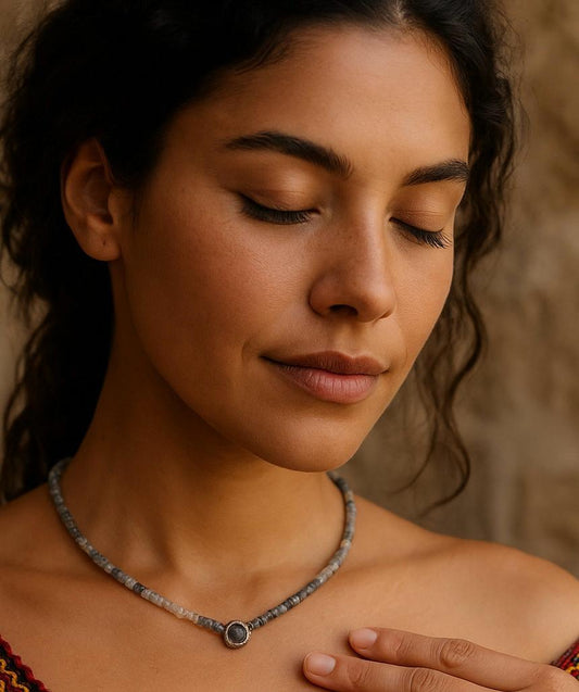 Sapphire Whisper Necklace