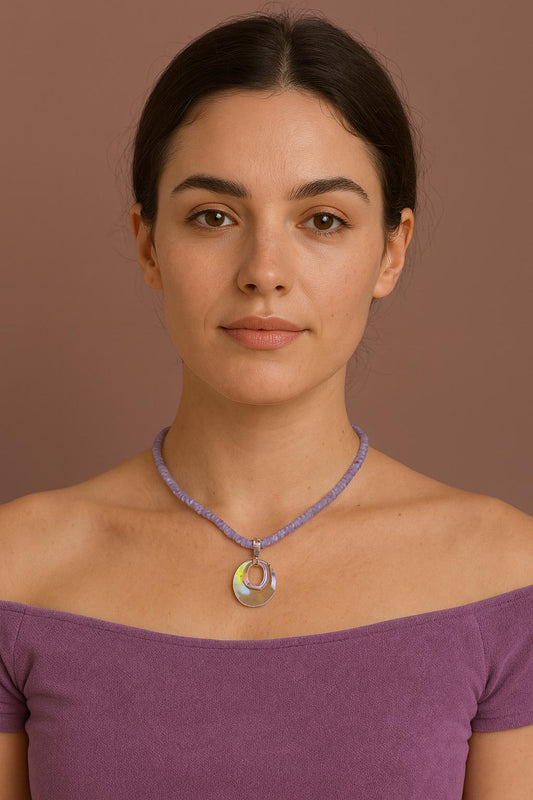 Tanzanite necklace